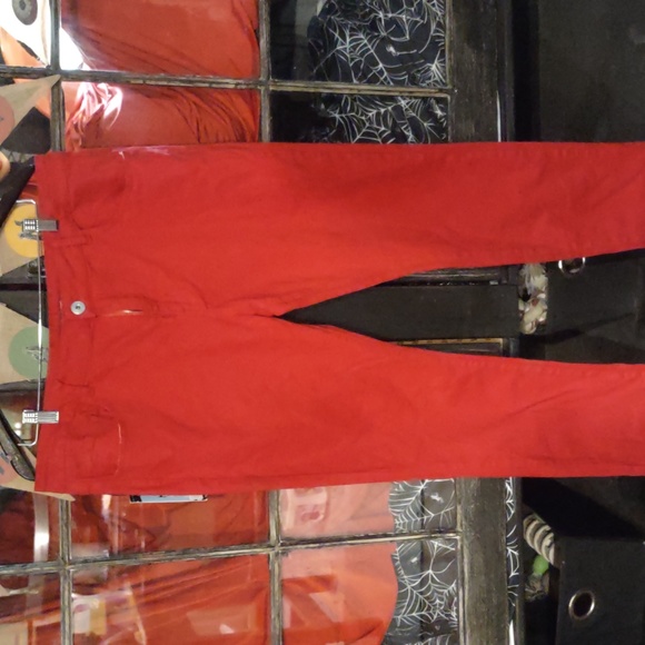 Blue Connection | Women's Red Jean 38x32 Pant NWT - Picture 2 of 5